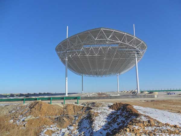 鸡西加油站网架工程