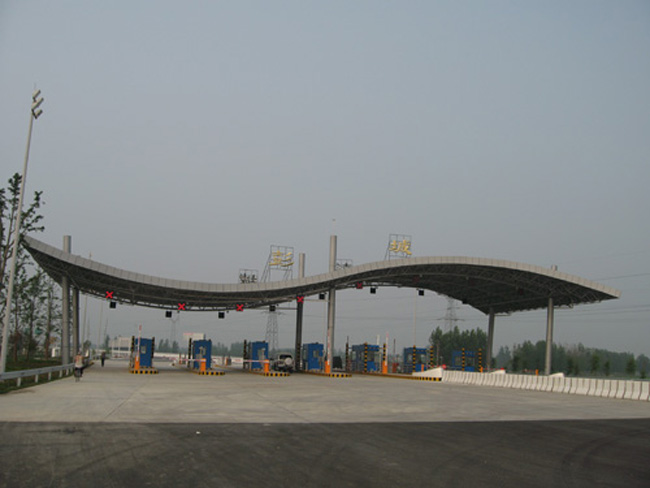 鸡西收费站网架